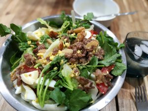 Watercress Salad Lao Style