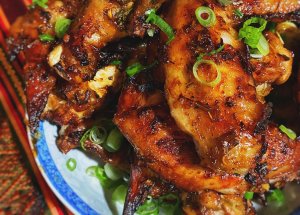 Ping Gai - Ailes de poulet grillées lao