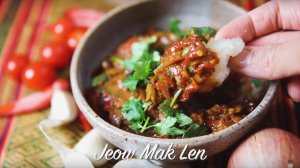 Jeow Mak Len - Trempette épicée à la tomate