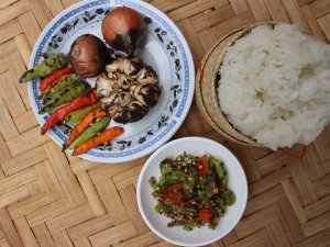 Sauce trempette au piment laotienne - Jeow Mak Phet
