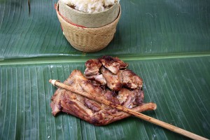 Poulet grillé (à la laotienne)